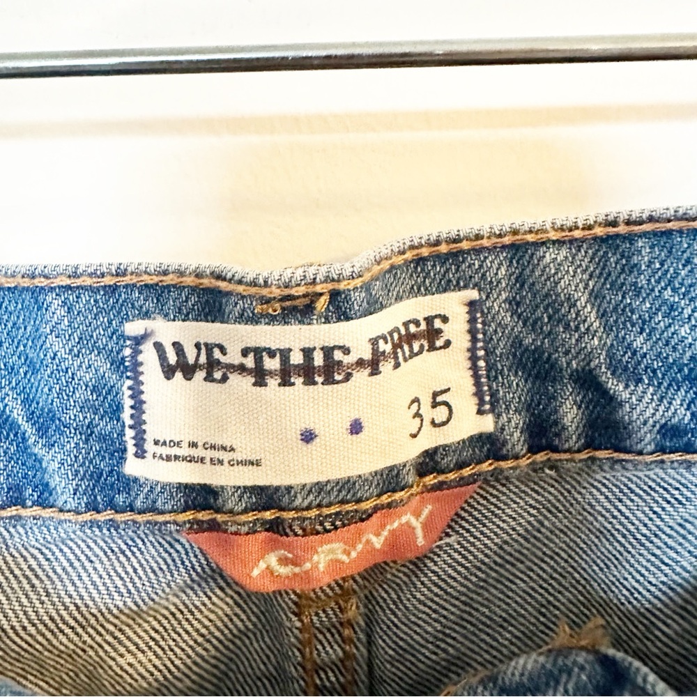 Free People We the Free CRVY Gia Wide-Leg Jeans - Picture 7 of 8